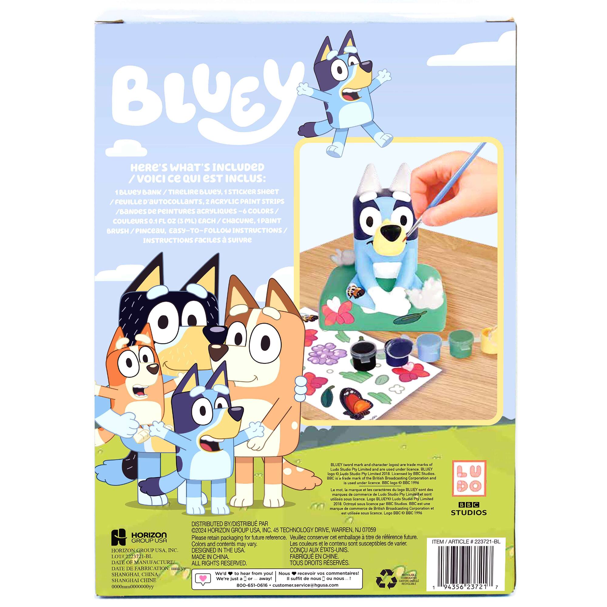 Bluey Paint Your Own Bank